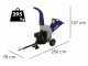 BullMach ZEUS 180 BSE - Biotrituradora de gasolina de arrastre - Briggs &amp; Stratton 420 cc con arranque el&eacute;ctrico
