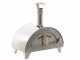Horno de le&ntilde;a para pizza de exterior Quattro Stagioni INOX - para 1 pizza