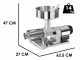Tre Spade BIG-2P Elegant - Trituradora de tomate el&eacute;ctrica - 480W