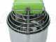 Famag Grilletta IM 5/230 1 Velocidad Verde - Amasadora de espiral 5 kg 