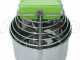 Famag Grilletta IM 5/230 1 Velocidad Verde - Amasadora de espiral 5 kg 