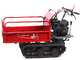 Blue Bird 310-SHL 1200 - Biotrituradora autopropulsada de orugas con carretilla a motor - Motor Loncin G420F