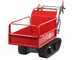 Blue Bird 310-SHL 1200 - Biotrituradora autopropulsada de orugas con carretilla a motor - Motor Loncin G420F