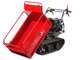 Blue Bird 310-SHL 1200 - Biotrituradora autopropulsada de orugas con carretilla a motor - Motor Loncin G420F