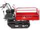 Blue Bird 310-SHL 1200 - Biotrituradora autopropulsada de orugas con carretilla a motor - Motor Loncin G420F