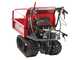 Blue Bird 310-SHL 1200 - Biotrituradora autopropulsada de orugas con carretilla a motor - Motor Loncin G420F