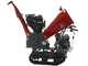 Blue Bird 310-SHL 1200 - Biotrituradora autopropulsada de orugas con carretilla a motor - Motor Loncin G420F