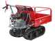 Blue Bird 310-SHL 1200 - Biotrituradora autopropulsada de orugas con carretilla a motor - Motor Loncin G420F