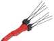 Einhell GE-FS 18/53 - Vareador de aceitunas de bater&iacute;a - P&eacute;rtiga telesc&oacute;pica - 220-310 cm - 18 V 4 Ah