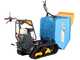 EuroMech EM500H-Dumper - Carretilla de orugas con motor - Caj&oacute;n Dumper - Capacidad 500 kg