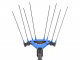Campagnola Icarus V1 58 - P&eacute;rtiga de aluminio de 185-270 cm - Vareador de aceitunas el&eacute;ctrico