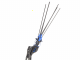 Campagnola Icarus V1 58 - Vareador de aceitunas el&eacute;ctrico - 200 cm p&eacute;rtiga fija de carbono