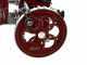 Berkel B2 Roja - Cortadora de fiambre de volante con pedestal - Cuchilla de acero cromado de 265 mm