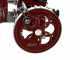 Berkel B2 Roja - Cortadora de fiambre de volante con pedestal - Cuchilla de acero cromado de 265 mm