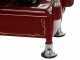 Berkel B2 Roja - Cortadora de fiambre de volante con pedestal - Cuchilla de acero cromado de 265 mm