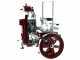Berkel B2 Roja - Cortadora de fiambre de volante con pedestal - Cuchilla de acero cromado de 265 mm