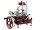 Berkel B2 Roja - Cortadora de fiambre de volante con pedestal - Cuchilla de acero cromado de 265 mm