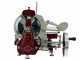 Berkel B2 Roja - Cortadora de fiambre de volante con pedestal - Cuchilla de acero cromado de 265 mm