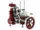 Berkel B2 Roja - Cortadora de fiambre de volante con pedestal - Cuchilla de acero cromado de 265 mm