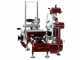 Berkel B2 Roja - Cortadora de fiambre de volante con pedestal - Cuchilla de acero cromado de 265 mm