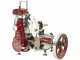 Berkel B2 Roja - Cortadora de fiambre de volante con pedestal - Cuchilla de acero cromado de 265 mm