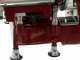 Berkel B2 Roja - Cortadora de fiambre de volante con pedestal - Cuchilla de acero cromado de 265 mm