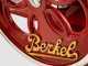 Berkel B2 Roja - Cortadora de fiambre de volante con pedestal - Cuchilla de acero cromado de 265 mm