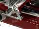 Berkel B2 Roja - Cortadora de fiambre de volante con pedestal - Cuchilla de acero cromado de 265 mm