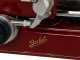 Berkel B2 Roja - Cortadora de fiambre de volante con pedestal - Cuchilla de acero cromado de 265 mm