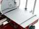 BERKEL B3- Cortadora de fiambre de volante con pedestal con cuchilla de acero al cromo de 300 mm - Roja