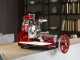 BERKEL B3- Cortadora de fiambre de volante con pedestal con cuchilla de acero al cromo de 300 mm - Roja