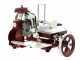 BERKEL B3- Cortadora de fiambre de volante con pedestal con cuchilla de acero al cromo de 300 mm - Roja