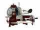 BERKEL B3- Cortadora de fiambre de volante con pedestal con cuchilla de acero al cromo de 300 mm - Roja