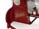 BERKEL B3- Cortadora de fiambre de volante con pedestal con cuchilla de acero al cromo de 300 mm - Roja