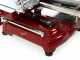 BERKEL B3- Cortadora de fiambre de volante con pedestal con cuchilla de acero al cromo de 300 mm - Roja