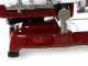 BERKEL B3- Cortadora de fiambre de volante con pedestal con cuchilla de acero al cromo de 300 mm - Roja