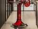BERKEL B3- Cortadora de fiambre de volante con pedestal con cuchilla de acero al cromo de 300 mm - Roja