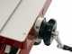 BERKEL B3- Cortadora de fiambre de volante con pedestal con cuchilla de acero al cromo de 300 mm - Roja
