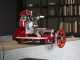 BERKEL B3- Cortadora de fiambre de volante con pedestal con cuchilla de acero al cromo de 300 mm - Roja