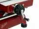 BERKEL B3- Cortadora de fiambre de volante con pedestal con cuchilla de acero al cromo de 300 mm - Roja