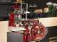BERKEL B3- Cortadora de fiambre de volante con pedestal con cuchilla de acero al cromo de 300 mm - Roja