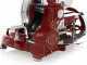 BERKEL B114 - Cortadora de fiambre de volante con pedestal - Cuchilla de acero al cromo de 320 mm - Roja