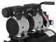 FIAC SUPERSILENT 24/1 - Compresor de aire el&eacute;ctrico monof&aacute;sico silencioso, sin aceite - Motor 1 HP - 24 L