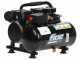 FIAC SUPERSILENT 6/1 - Compresor de aire el&eacute;ctrico port&aacute;til monof&aacute;sico silencioso, sin aceite - Motor 1 HP - 6 L