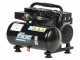 FIAC SUPERSILENT 6/1 - Compresor de aire el&eacute;ctrico port&aacute;til monof&aacute;sico silencioso, sin aceite - Motor 1 HP - 6 L