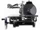 Berkel Tribute Negra - Cortadora de fiambre de volante - Cuchilla de acero cromado de 300 mm