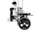 Berkel Tribute Negra - Cortadora de fiambre de volante - Cuchilla de acero cromado de 300 mm