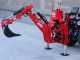 GeoTech-Pro BHS 175 - Retroexcavadora para tractor con desplazamiento lateral