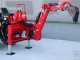 GeoTech-Pro BHS 175 - Retroexcavadora para tractor con desplazamiento lateral