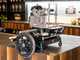 Berkel B3 Negra - Cortadora de fiambre de volante - Cuchilla de acero cromado de 300 mm